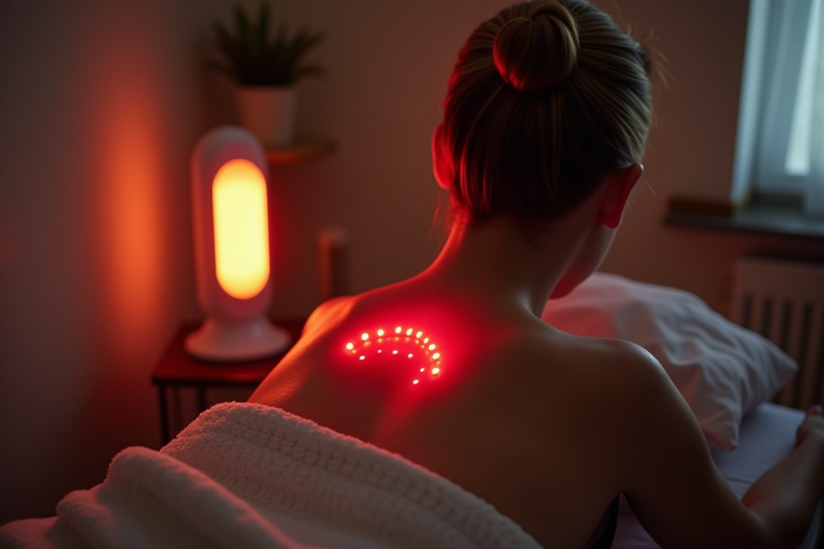 Utilização da lâmpada terapêutica Faraday