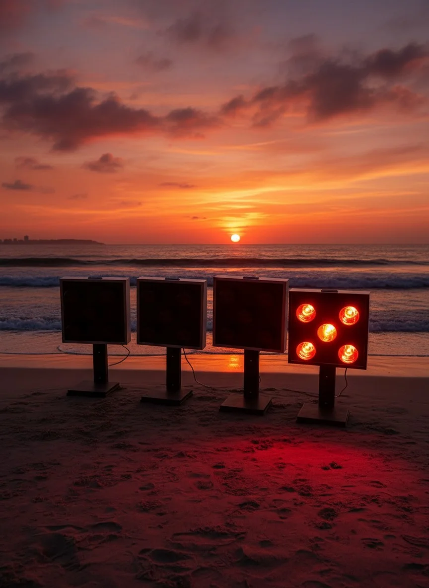 Detalhe da sauna Faraday